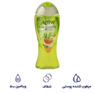 شامپو بدن اکتیو مدل Grapefruit وزن 400 گرم