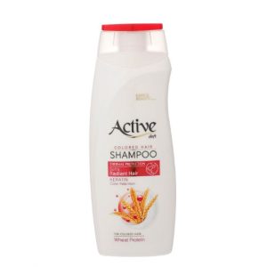شامپو مو اکتیو مدل محافظ رنگ مو Keratin حجم 350 میلی لیتر