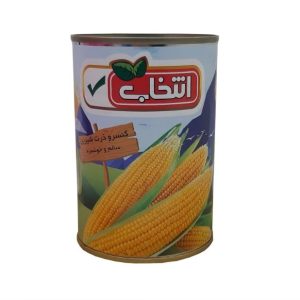 کنسرو ذرت شیرین و مایه ماکارونی و قارچ اسلایس انتخاب – 420 گرم مجموعه 3 عددی