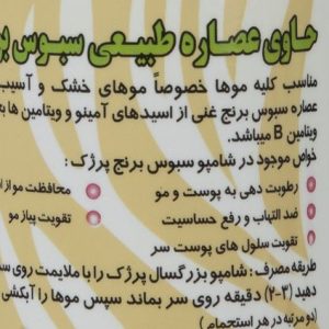 شامپو تقویت کننده و ترمیم کننده مو پرژک مدل Rice Extract مناسب انواع مو حجم 450 میلی لیتر
