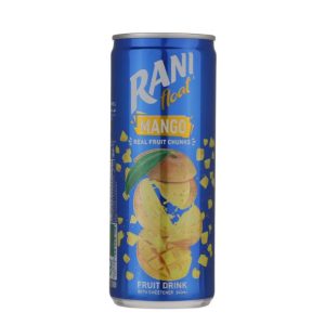 نوشیدنی انبه حاوی تیکه های واقعی میوه رانی – 240 میلی لیتر بسته 6 عددی