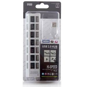 هاب 7 پورت USB 2.0 همراه با کلید قطع و وصل