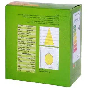 پنل ال ای دی 7 وات پارس شعاع توس مدل SOLARIS بسته 10 عددی
