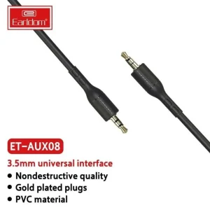 کابل AUX ارلدام مدل ET-AUX08 طول 3 متر
