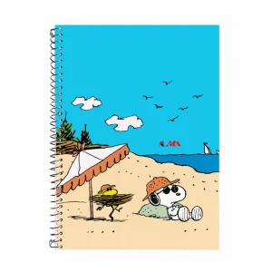دفتر نقاشی 60 برگ آلما طرح کارتونی مدل SNOOPY کد 7651
