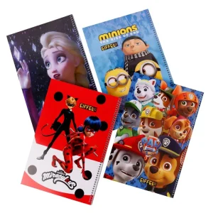 دفتر نقاشی 50 برگ ایفل سیمی از راست طرح کارتونی مدل Frozen 2