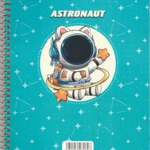دفتر نقاشی  طرح دار 50 برگ NOTE BOOK طرح ASTRONAUT