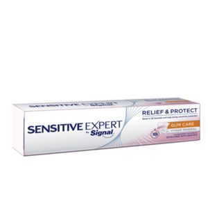 خمیر دندان ضد حساسیت سیگنال مدل Gum Care وزن 100 میلی لیتر