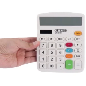 مدل ماشین حساب جیتیزن مدل CT-837C