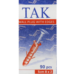 رولپلاک لبه دار TAK سایز 5cm  پک 90 عددی