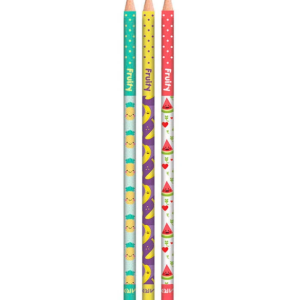 مداد مشکی آریا مدل Fruity کد 3048 بسته 12 عددی